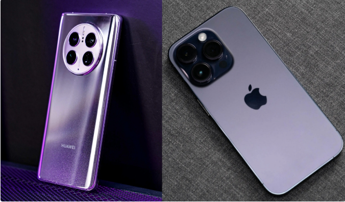 德格苹果14维修分享华为Mate50与iPhone14哪个好？ 