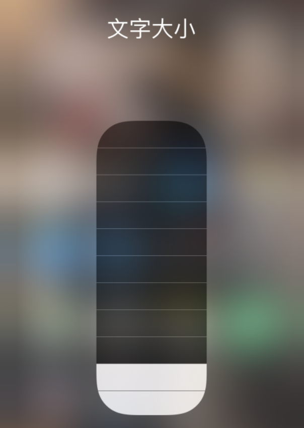 德格苹果手机维修分享小技巧：在 iPhone 控制中心快速调节字体大小 